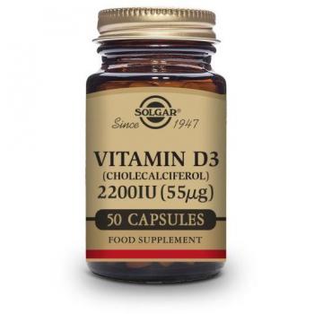 Vitamina D3 2200 UI Solgar 100 Capsule