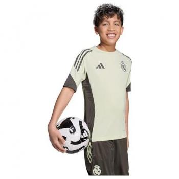 Bambini Maglia Real Madrid Verde Taglia 135-140 CM Poly Mesh