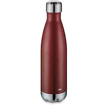 Borraccia Isolatrice Rosso Matt 0,5 L in Acciaio Inox