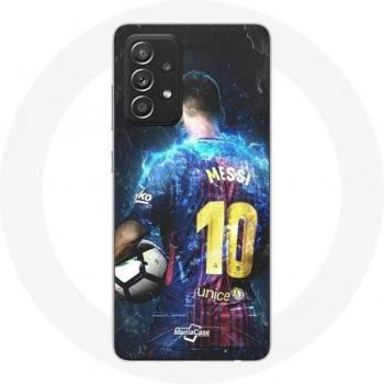 Cover per Samsung Galaxy A33 5G Lionel Messi Club di Calcio Barcellona FCB