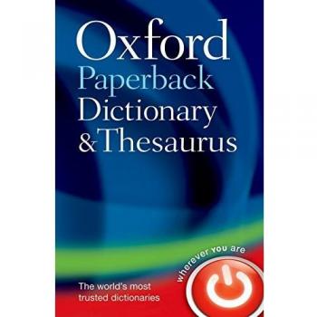 Oxford Paperback Dictionary & Thesaurus by Oxford Languages 9780199558469
