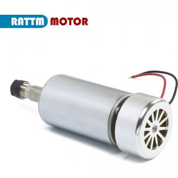 Moteur de broche 12-48V DC 300W avec refroidissement à air et support de montage 52mm