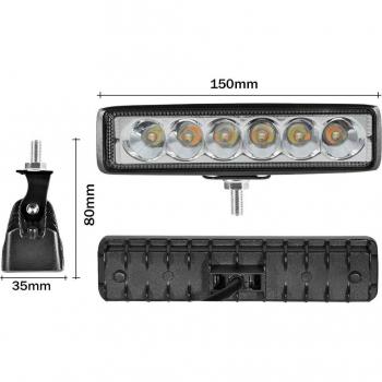 54W LED Work Light Bar
