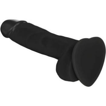 Strap-On-Me Soft Réaliste Dildo Noir Taille L