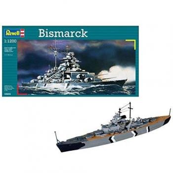 Modello Plastico Bismarck 1:1200