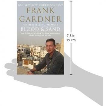 Frank Gardner Blood & Sand Paperback Book