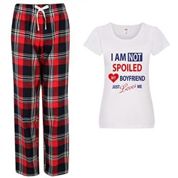 Red “Not Spoiled, Just Loved” PJs – Women’s XL, 60‑Second Makeover