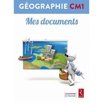 Pack de 6 livrets couleur Géographie CM1: Mes documents, 6 livrets