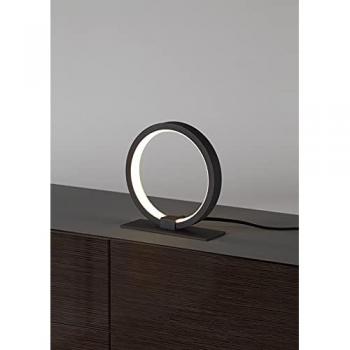 Lampada da tavolo LED Kitesurf 8W, 3000K, 380lm, Nera, Garanzia 3 anni