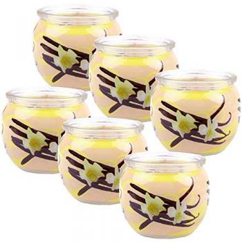 HS Duftkerzen Set 6er Pack im Glas
