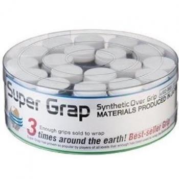 Yonex Super Grap AC102ex Tennis Overgrip – 36 Pack (White, Unisex)