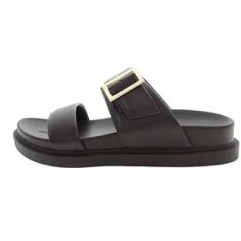 Pantoletten U.S. Polo Assn. Kary002 Damen 39 Braun