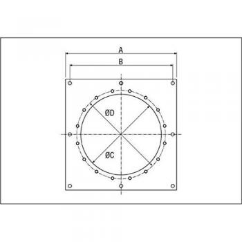 Maico Quadratische Wandplatten QW Serie