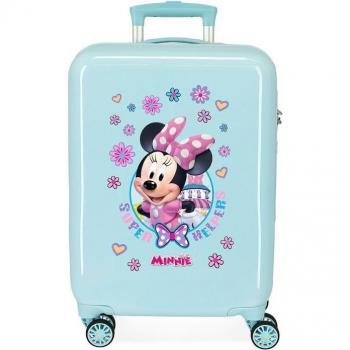 Disney Minnie Maleta De Cabina ABS Rígida Super Helpers Azul