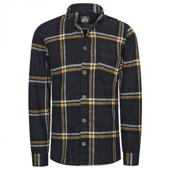 Rusty Neal Langarmhemd Herren Gr. XL, meliert