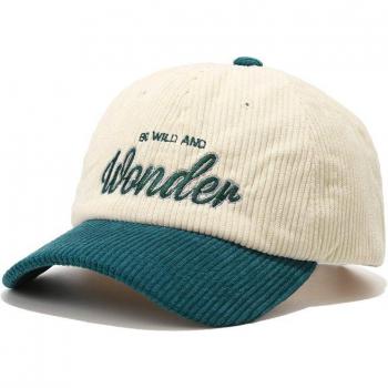 Adjustable Cotton Corduroy Baseball Cap