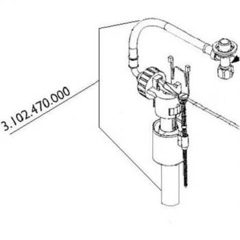 Faismilani 310247 Stilla: Rubinetto a Due Pulsanti con Flessibile – Acquastilla