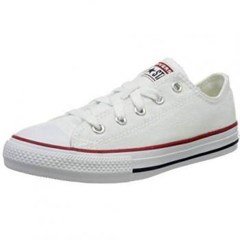 Converse Junior Blanc All Star Ox Baskets