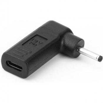 Convertidor hembra USB-C a macho 3,0x1,1mm