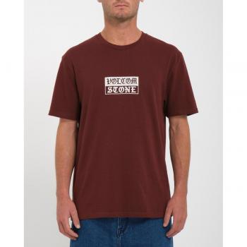 Camiseta Volcom GLOBSTOK BSC (Chocolate Amargo) – Manga Corta
