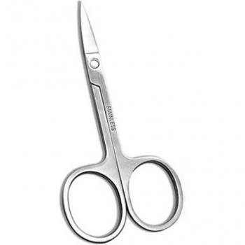 Eyebrow and Nose Hair Scissors with Manicure Tweezers