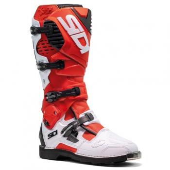 Stivali Motocross Sidi Crossfire 3 Bianco-Rosso 45
