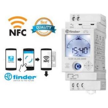 TEMPORIZZATORE TIMER LUCI SCALE ELETTONICO TECNOSWITH CON SPIA
