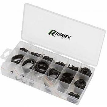 Lot de 300 circlips externes avec coffret de rangement