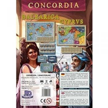 Concordia: Balearica and Cyprus Map Expansion for Strategy Board Game