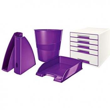 Leitz Wow Cube 5x1 – Scrivania con 5 cassetti piccoli e 1 grande