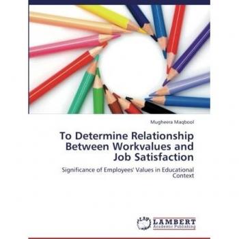 To Determine Relationship Between Workvalues and Job Satisfaction: Significance of Employees' Values in Educational Context