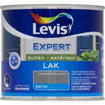 Satin Exterior Paint Grey Mouse 0,5 L – Levis