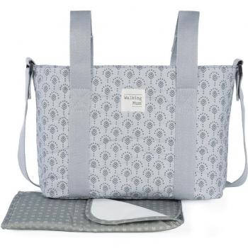 Bolsa Crossbody Indian Ash Azul Walking Mum cambiador paseo bebé