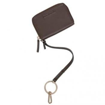 Marc O’Polo RFID‑Schutz Zip Wallet aus echtem Rindsleder