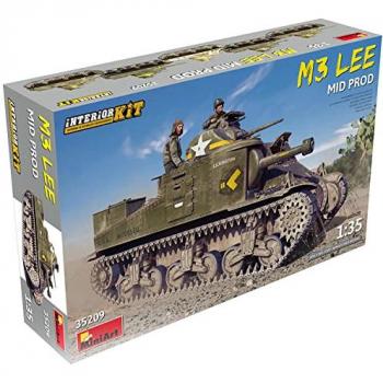 MiniArt – Maquette Charactère M3 Lee Mid – Kit Intérieur 1/35 (Réf. 11381)