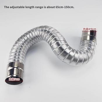 Tubo de Ventilación Flexible para Escape