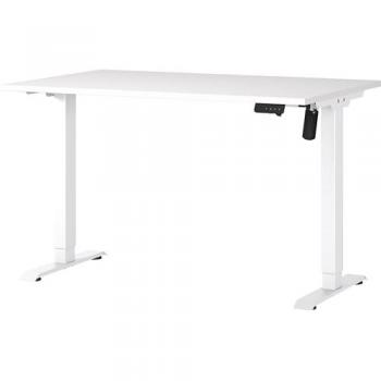 GERMANIA Boras SmartDesk – höhenverstellbar, rechteckig, 120 × 80 cm, weiß