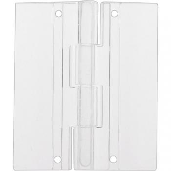 Bisagra Plegable de Acrílico 6 Unidades