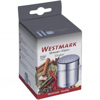 Edelstahl‑Gewürzstreuer „Frischhaltedeckel“ – 90 g – Transparent