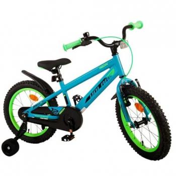 Volare Kinderrad Rocky 16 – Blau-Grün Mix