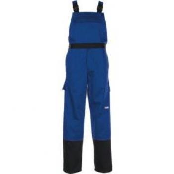 Salopette Planam Weld Shield en corail bleu/noir 60