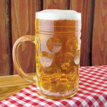 Gents Club Colour‑Burst Beer Stein, 34 Fl Oz