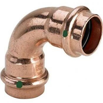 Coude cuivre à sertir 90° mâle-femelle diamètre 14