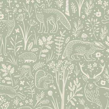 Native Timber Tales Nursery Wallcovering