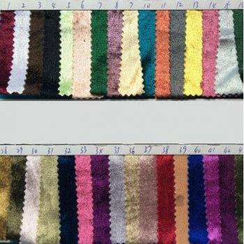 Stretch Velvet Gold Diamond