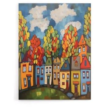 Autumnal Metropolis Wall Decor