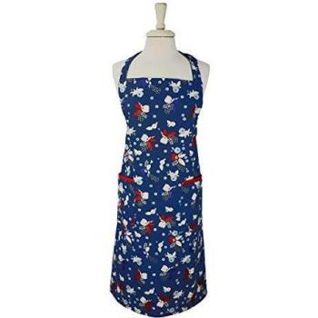 Dexam Indigo Adult Cotton Apron – 16141270 Bloom Edition