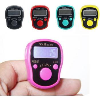 Compteur de doigt de rangée pour couture