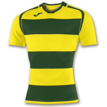 Joma Rugby T-Shirt – Youth Size 10, Green/Yellow