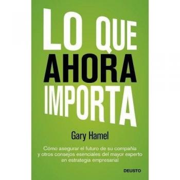 Lo que ahora importa